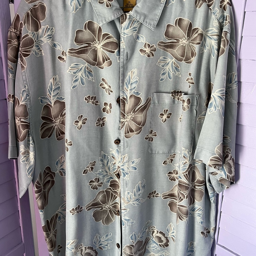 Floral Patterned Men's Shirt